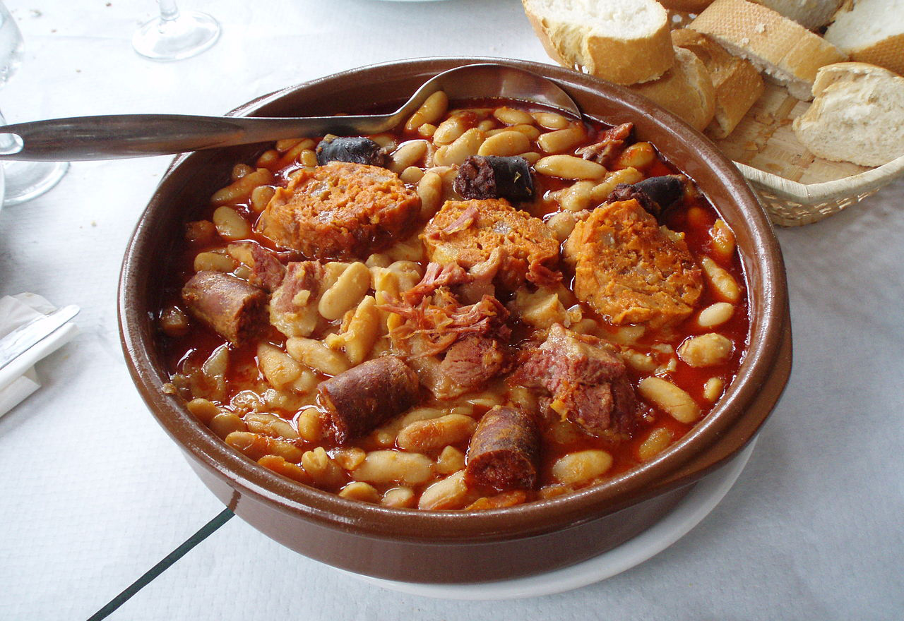 a Spanish bean stew